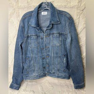 Hudson Broc Collared Denim Jean Jacket Allure Wash Size Men’s M fit Women’s M L